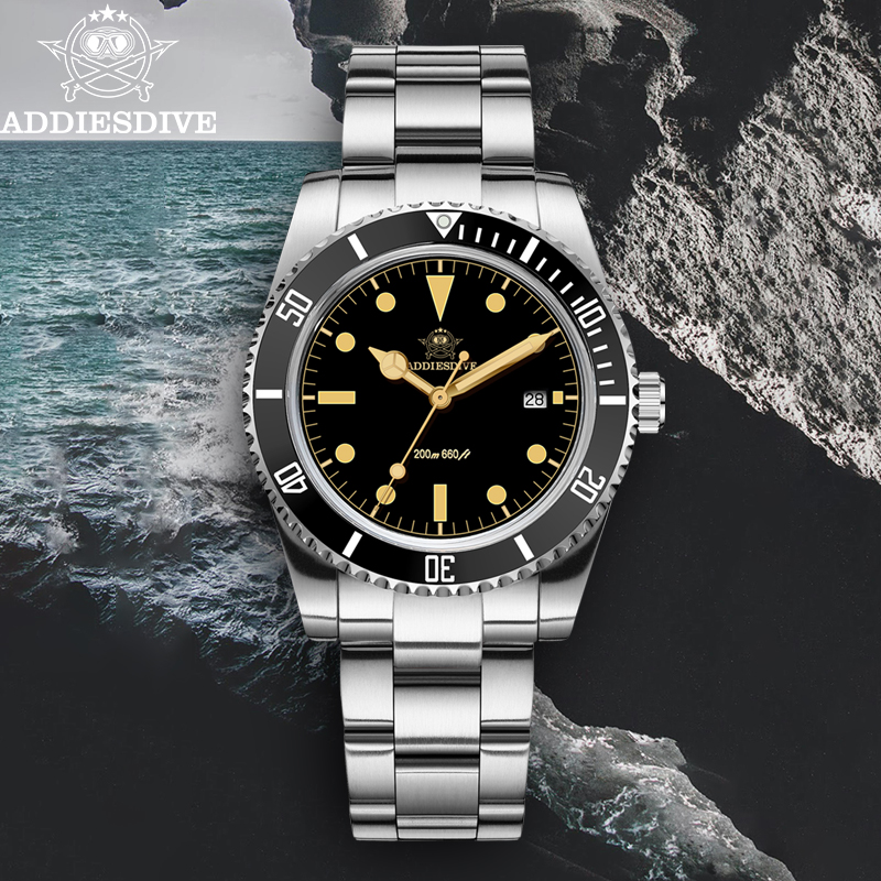 Watch Accessories - ADDIESDIVE 39mm montre chaude pour hommes