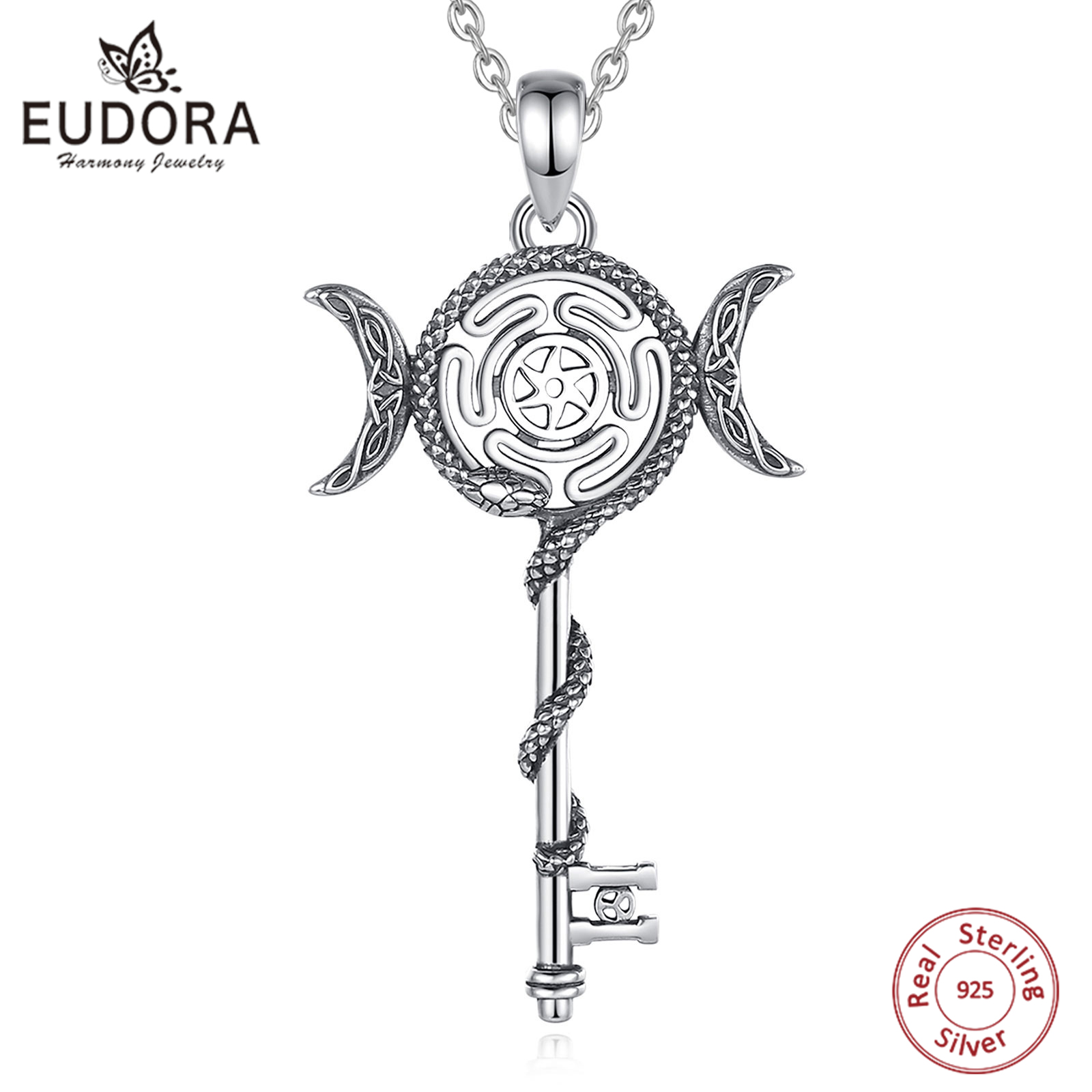 925 Sterling Silver Chain Necklace Men - Eudora 925 argent Sterling Hecate Triple