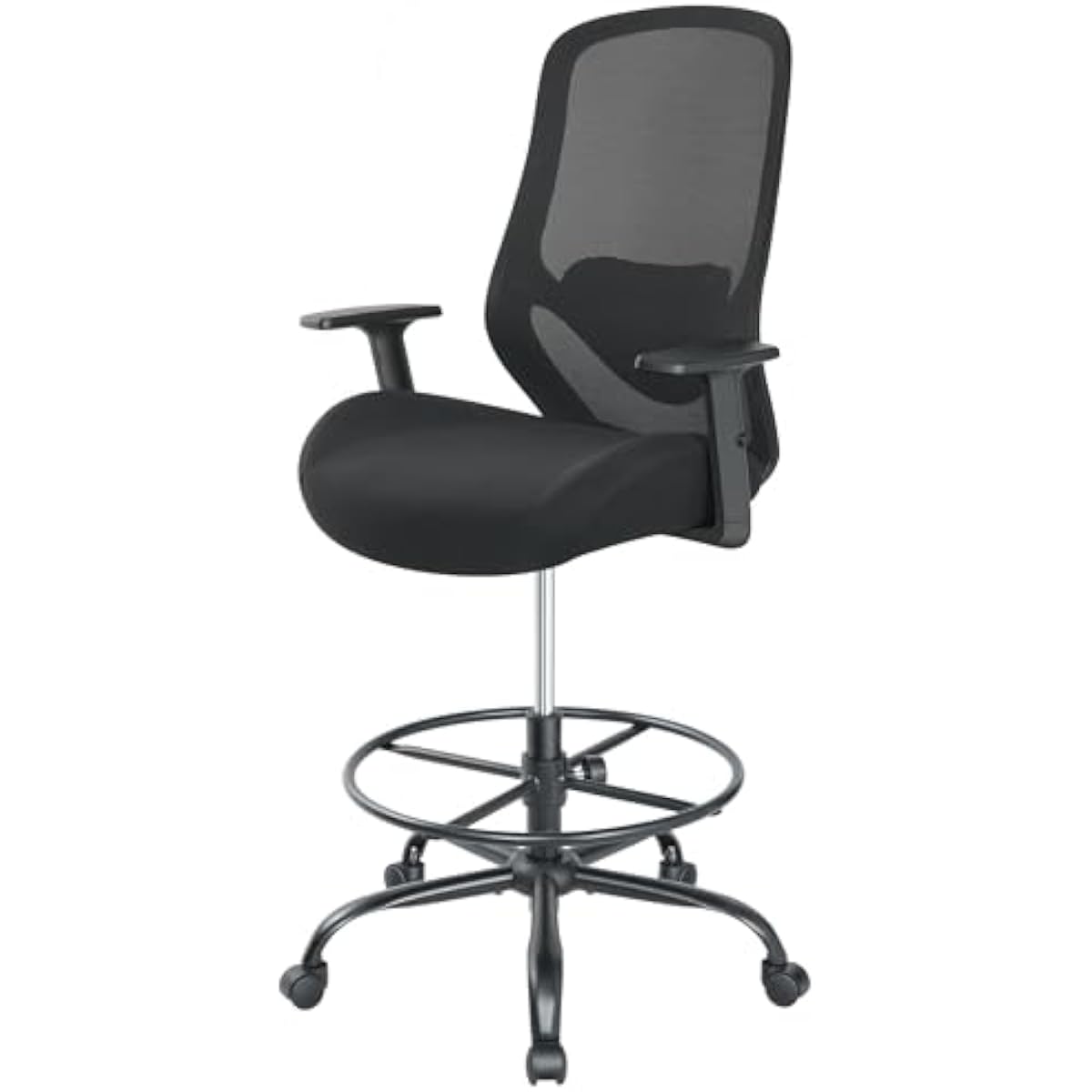 Rings - Chaise de bureau ergonomique haute avec