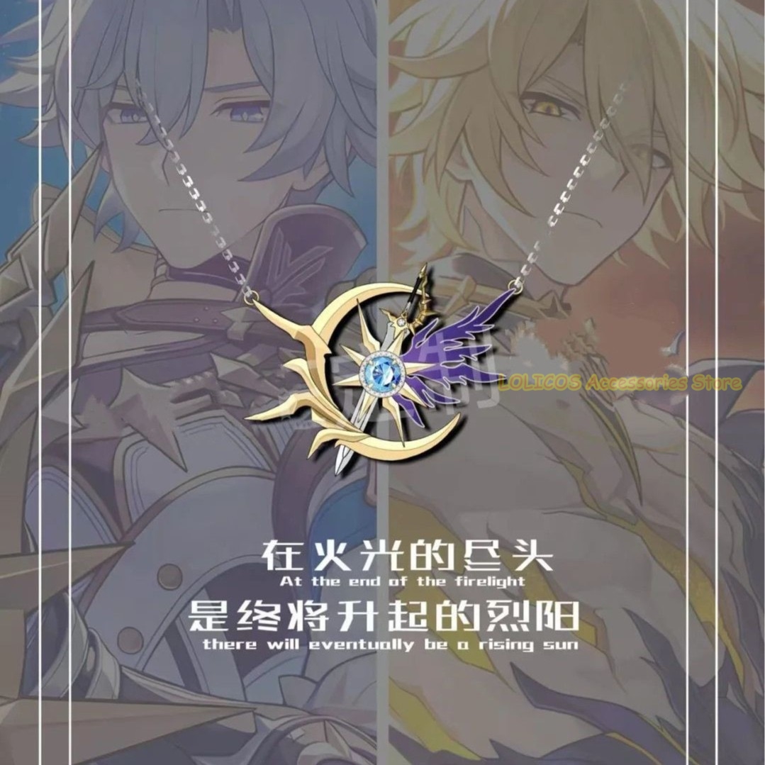 Anime Pendant Necklace - Jeu Honkai: Star Rail Phainon pendentif