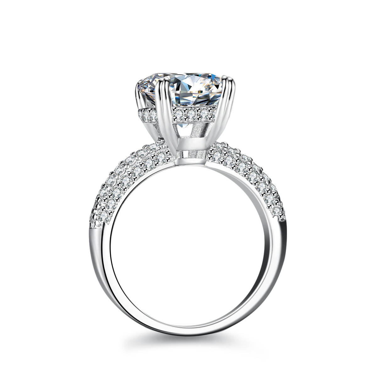 Bague Alien en Moissanite incr - Moissanite Engagement Ring 1 Carat avis et prix