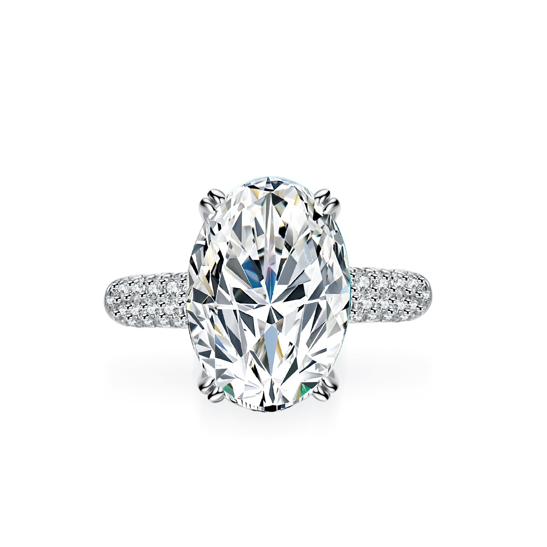 Bague Alien en Moissanite incr - Moissanite Engagement Ring 1 Carat avis et prix