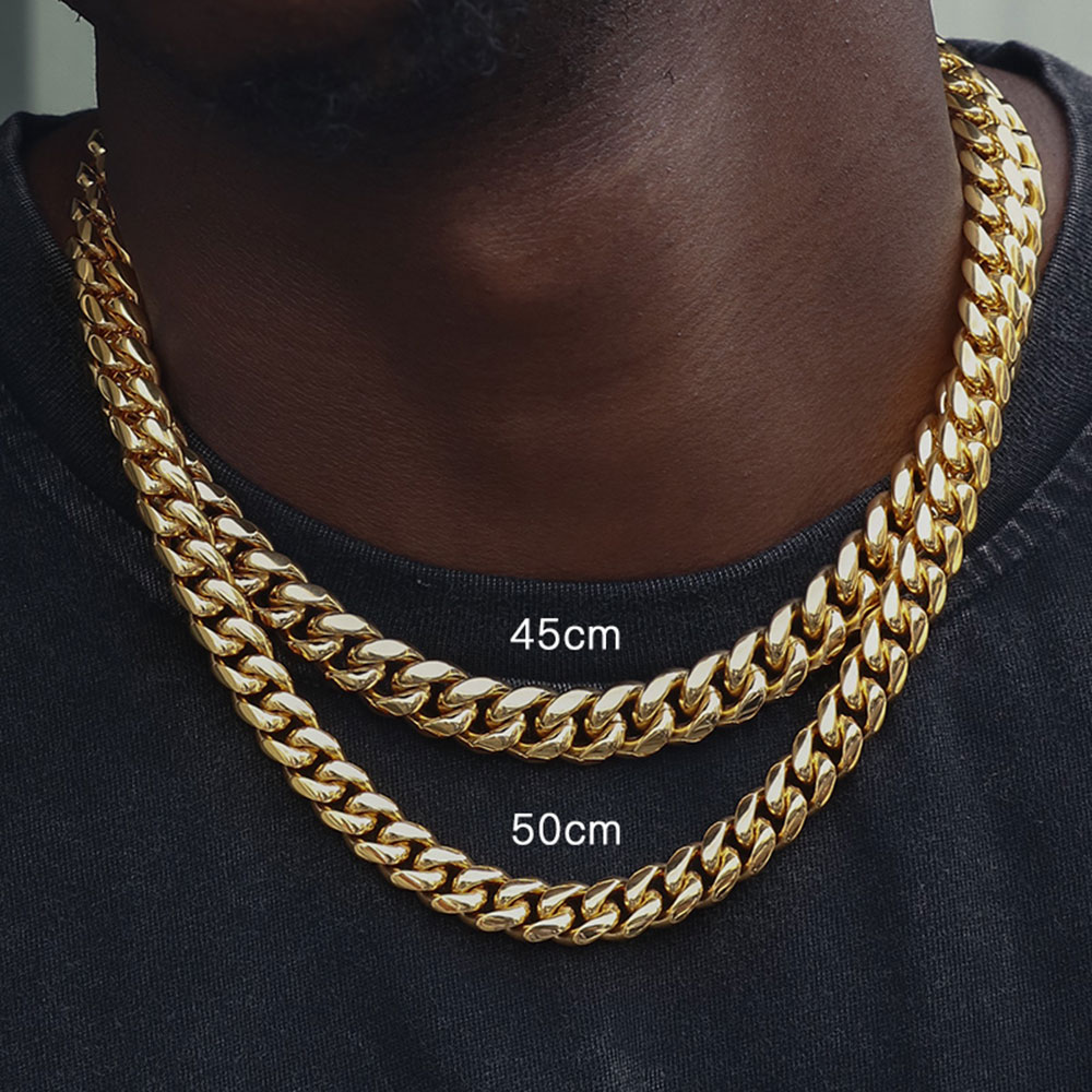 Collier chaîne à maillons cuba - Cuban Link Chain 12Mm avis et prix
