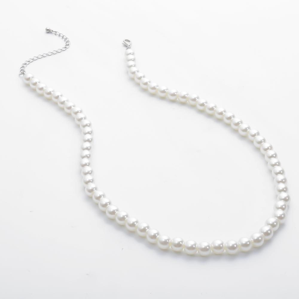 Collier ras du cou en perles v - Pearl Choker Necklace Vintage avis et prix