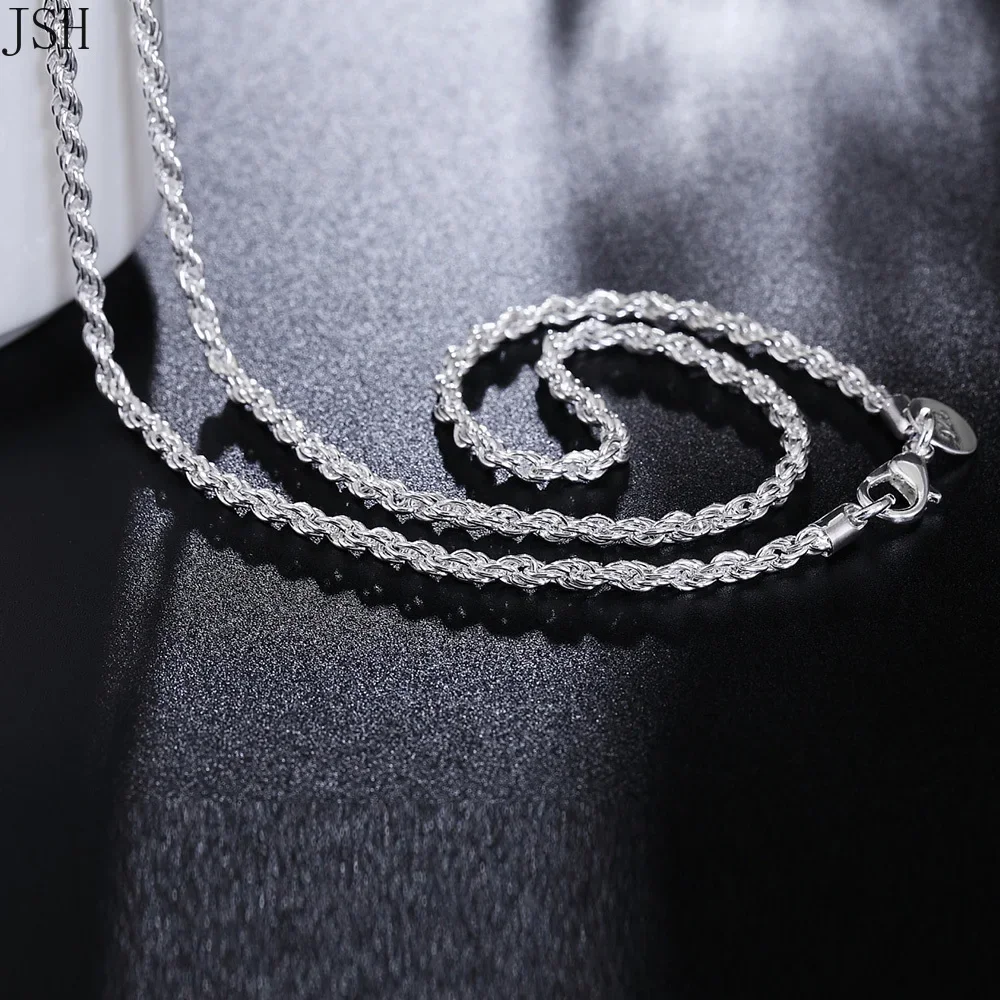 40-60 cm en gros 925 chaîne de - 925 Sterling Silver Chain Necklace Men avis et prix