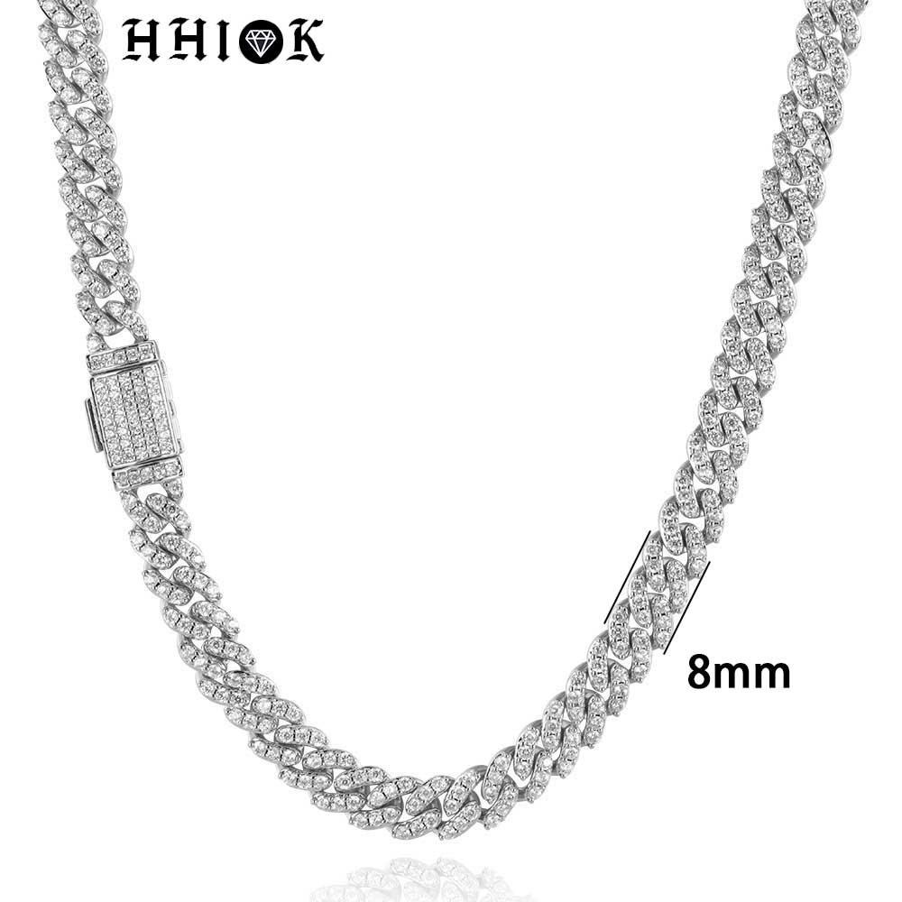 Collier en Zircon glacé pour h - Cuban Link Chain 12Mm avis et prix