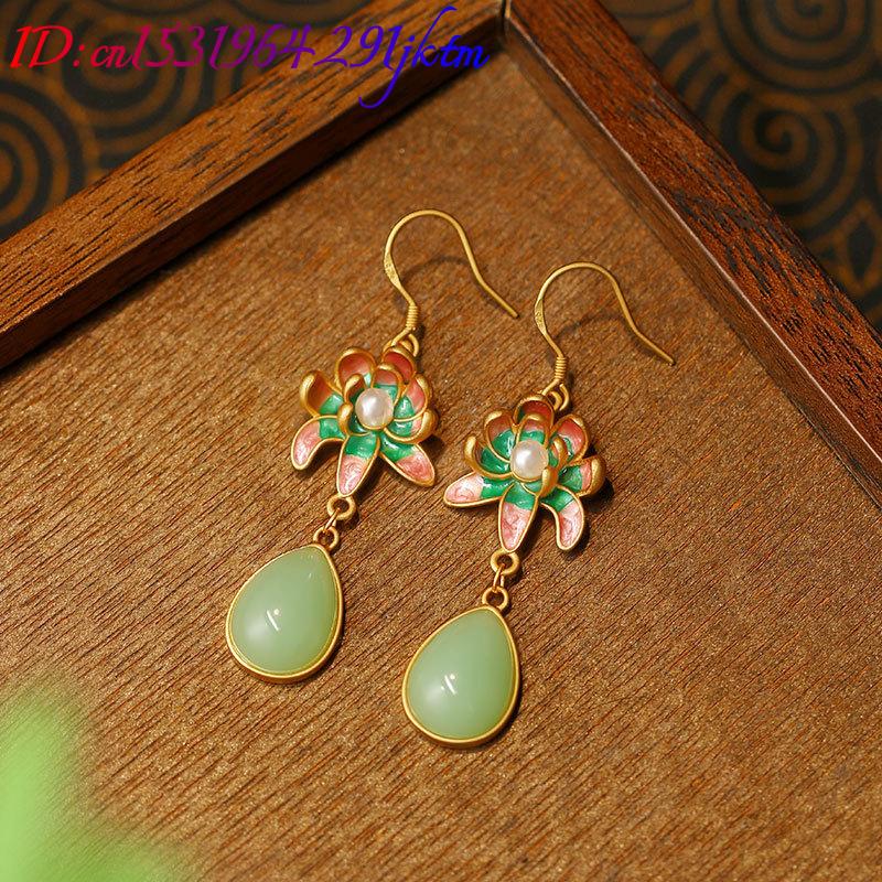 Boucles d'oreilles goutte d'ea - Earrings avis et prix