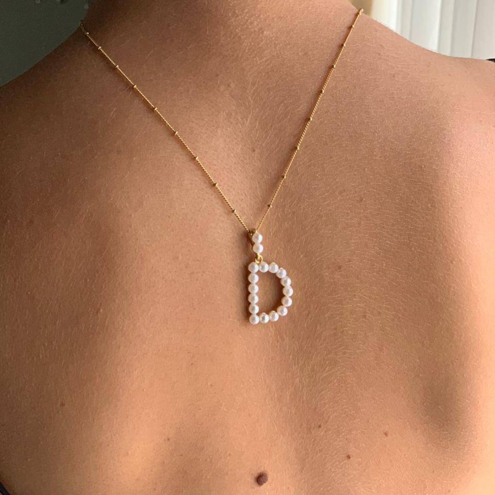 Collier monogramme personnalis - Custom Name Necklace Stainless Steel avis et prix