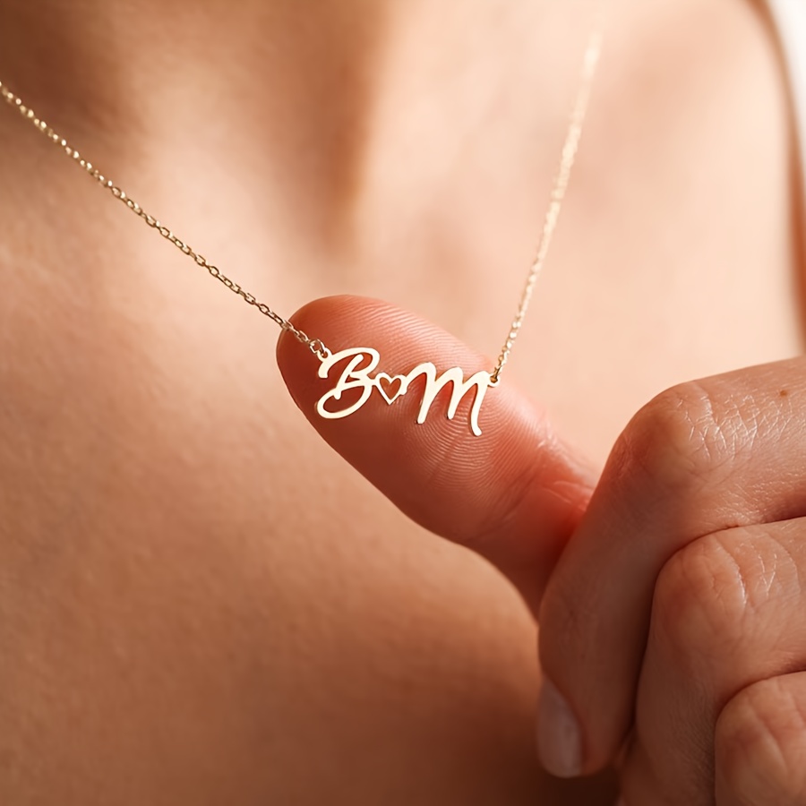 Colliers avec nom personnalisé - Custom Name Necklace Stainless Steel avis et prix