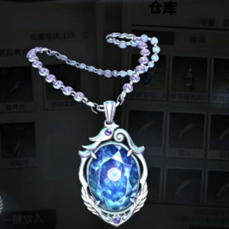 Collier Saphir Maudit Identity - Anime Pendant Necklace avis et prix