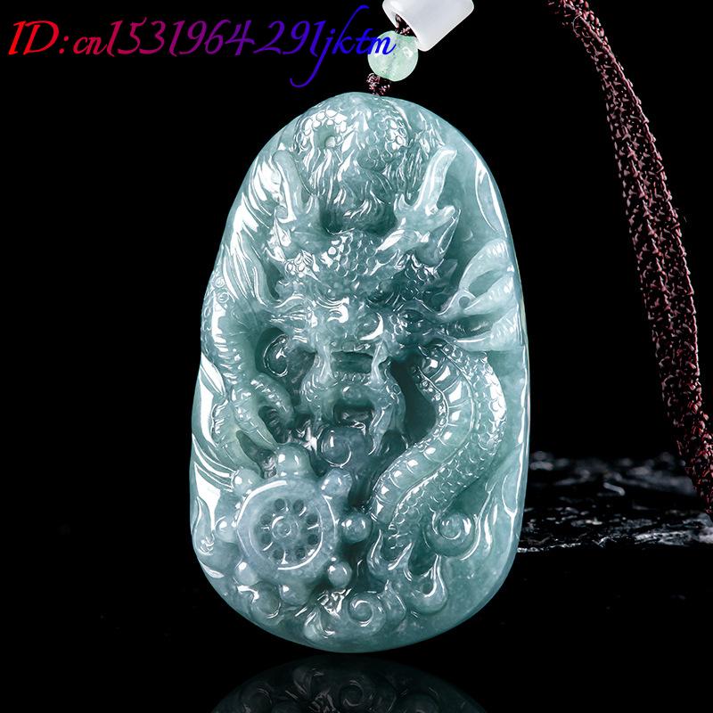 Collier pendentif dragon en ja - Necklaces avis et prix