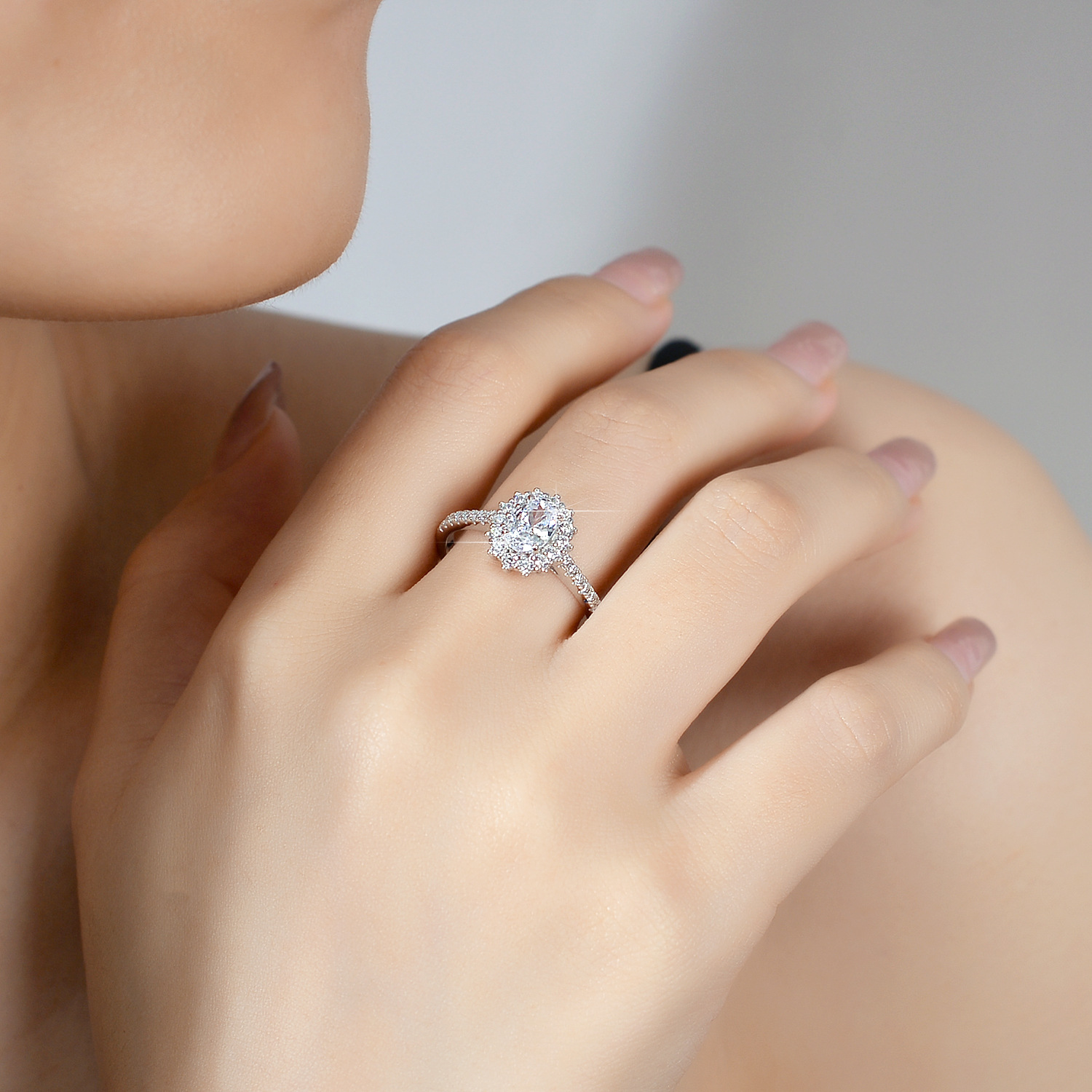 Bague Alien Moissanite pour fe - Moissanite Engagement Ring 1 Carat avis et prix