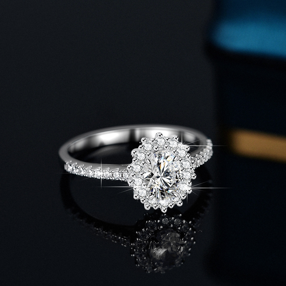 Bague Alien Moissanite pour fe - Moissanite Engagement Ring 1 Carat avis et prix