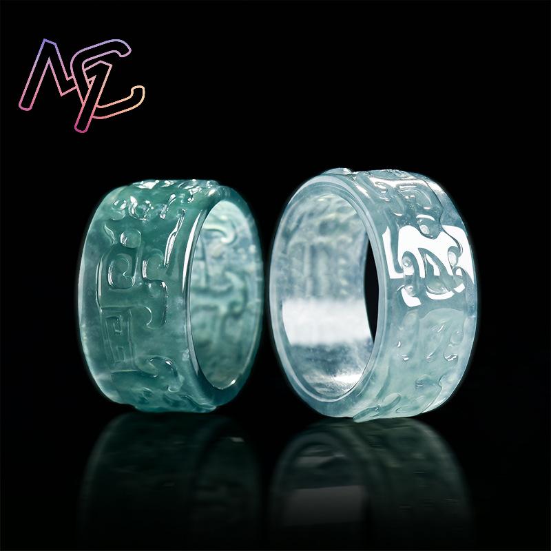Bague Taotie en jadéite du Mya - Rings avis et prix