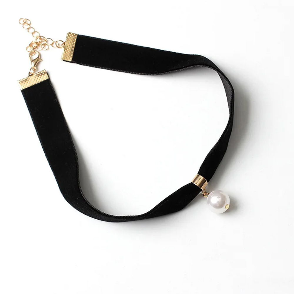 Collier ras du cou simple vint - Pearl Choker Necklace Vintage avis et prix