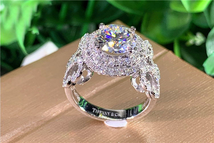 Bague de fiançailles en or bla - Moissanite Engagement Ring 1 Carat avis et prix