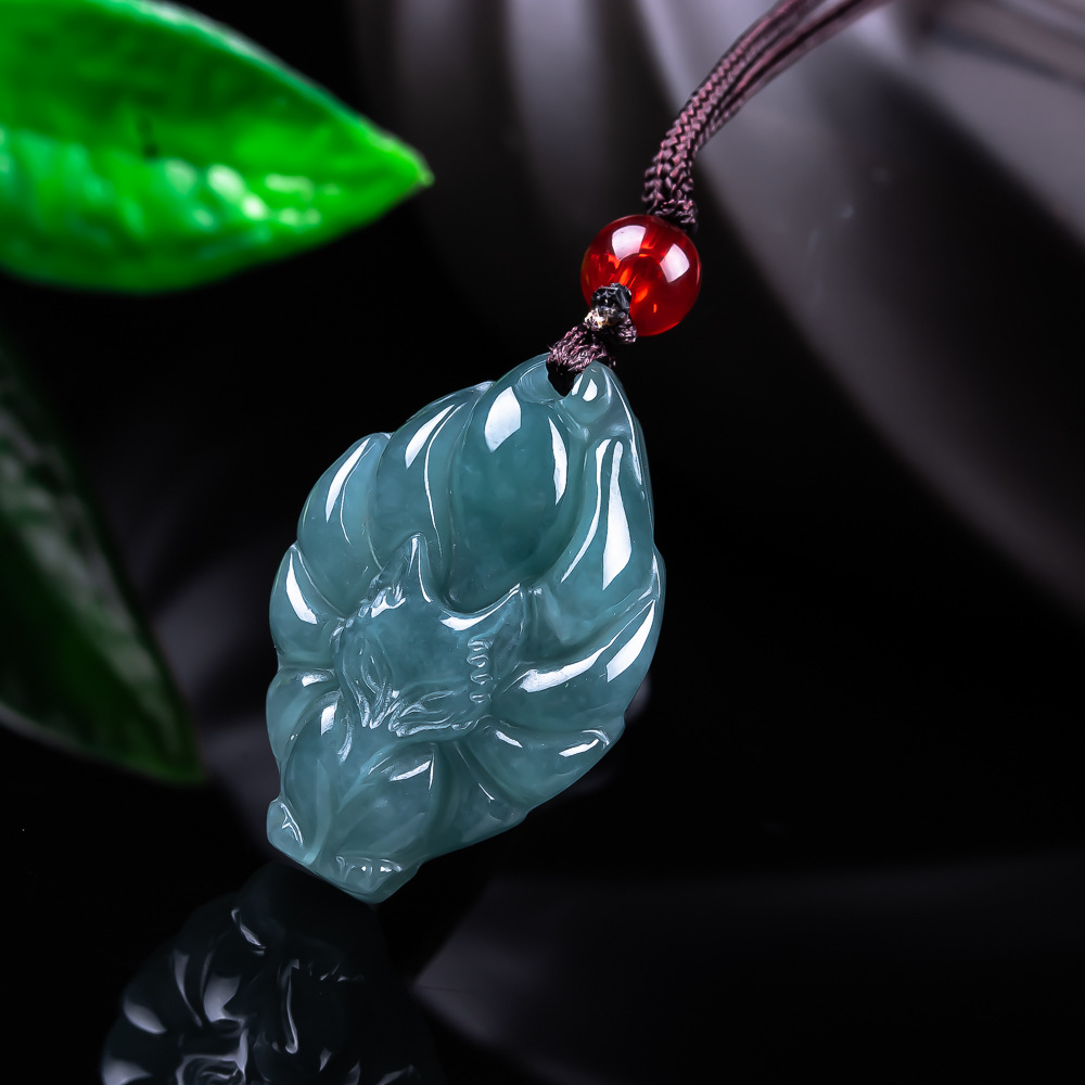 Collier pendentif renard en ja - Necklaces avis et prix