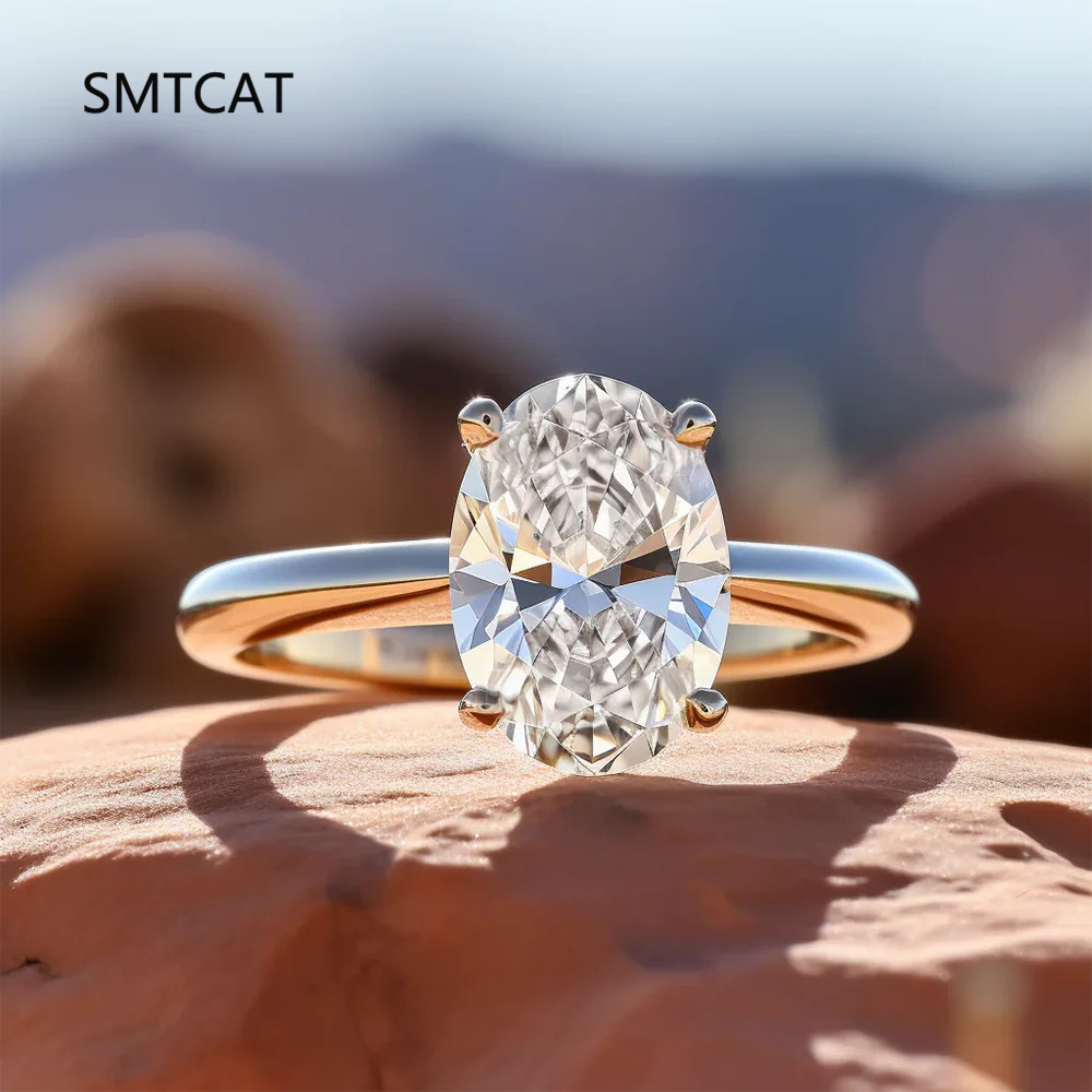 Bagues de fiançailles en Moiss - Moissanite Engagement Ring 1 Carat avis et prix