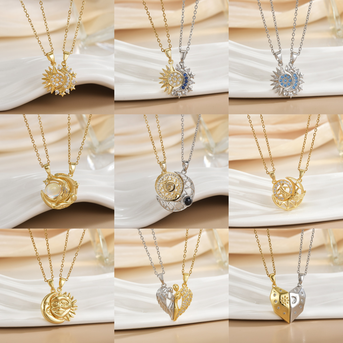 Couples colliers magnétiques s - Magnetic Couple Matching Necklaces avis et prix