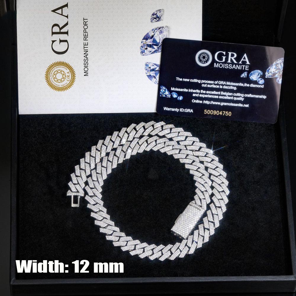 Collier chaîne cubaine 12 mm à - Cuban Link Chain 12Mm avis et prix