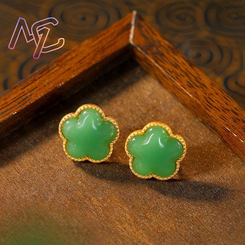 Boucles d'oreilles trèfle en J - Earrings avis et prix