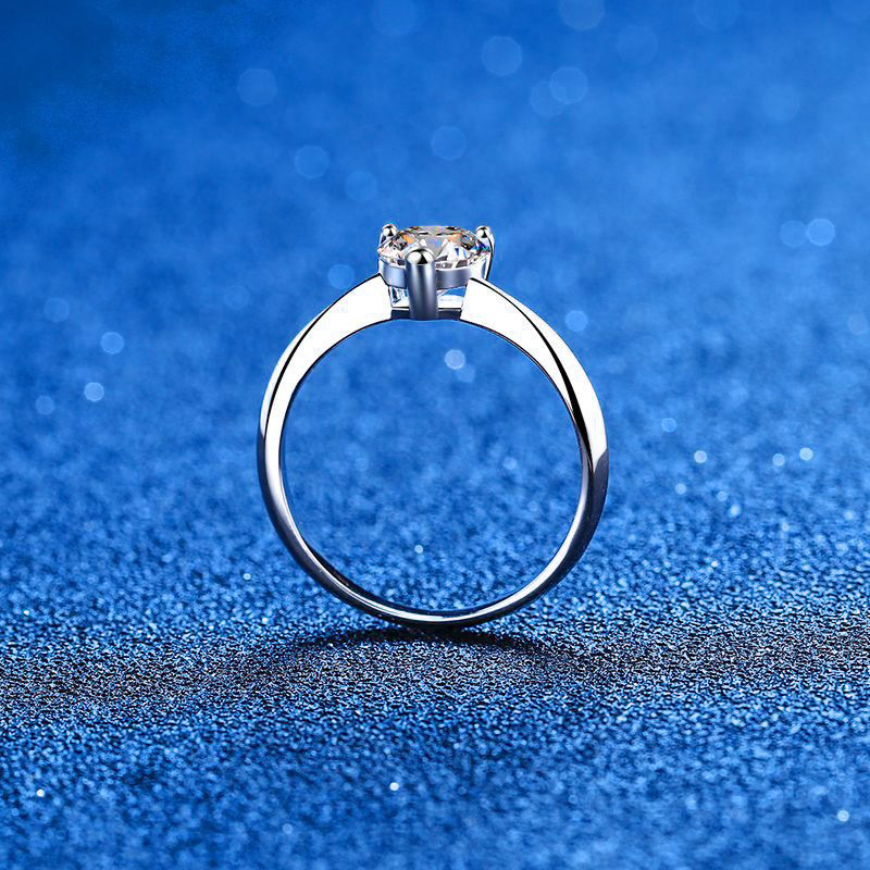 LioraGem Bague en moissanite f - Moissanite Engagement Ring 1 Carat avis et prix