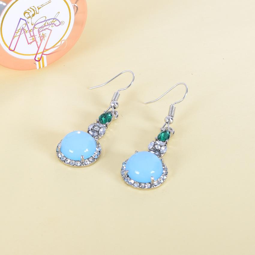 Boucles d'oreilles en Jade nat - Earrings avis et prix