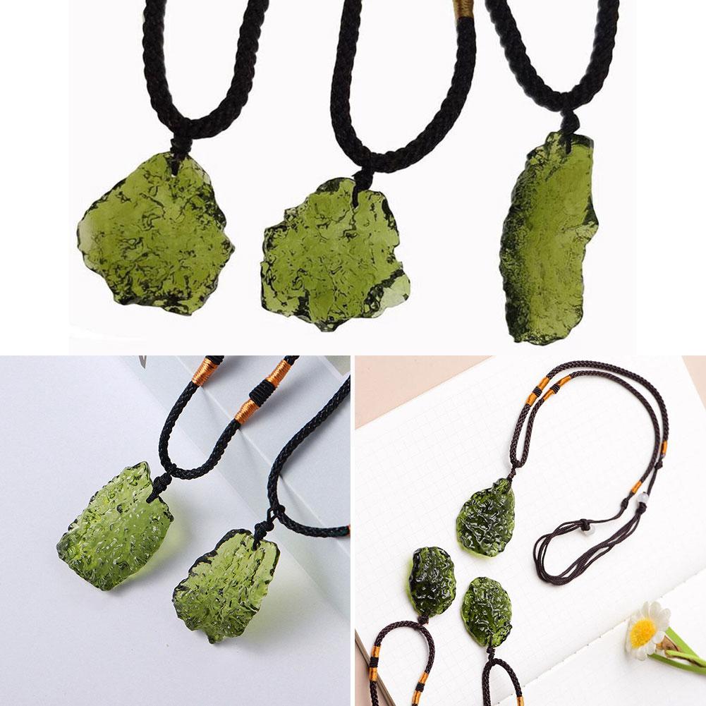 Collier en cristal de quartz n - Crystal Pendant Necklace Natural Stone avis et prix