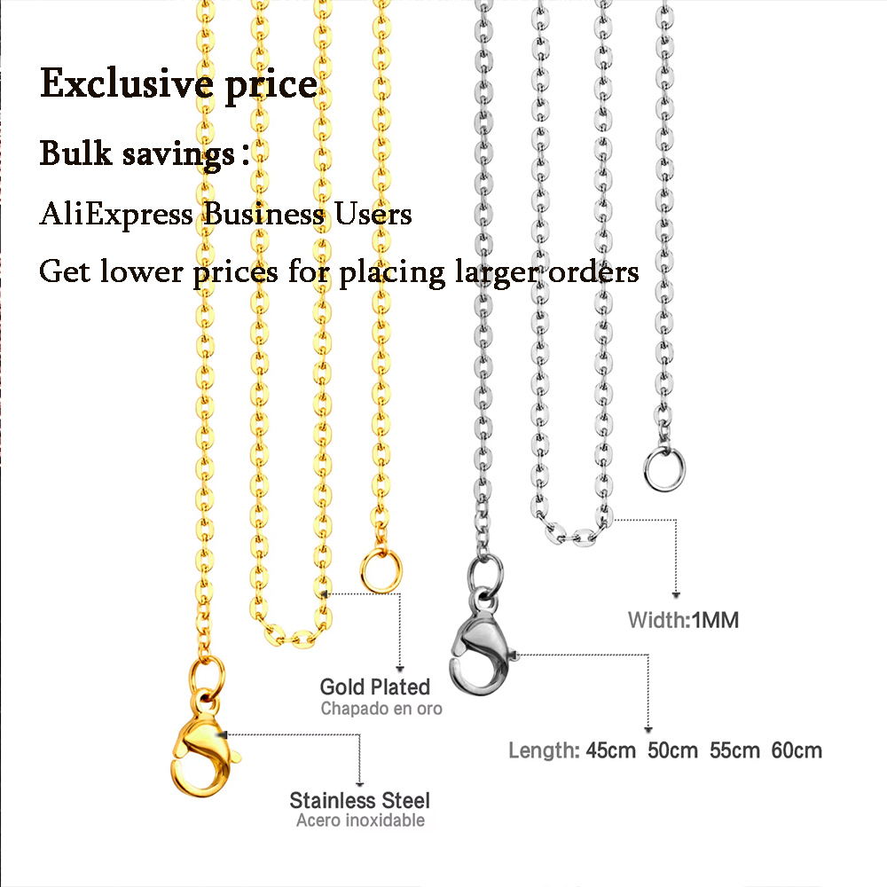 LUXUSTEEL-Collier cubain en ac - Cuban Link Chain 12Mm avis et prix