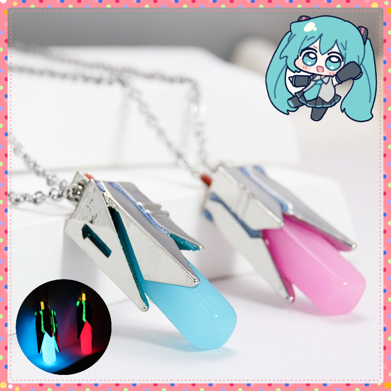 Collier Miku Anime, Bijou Fluo - Anime Pendant Necklace avis et prix
