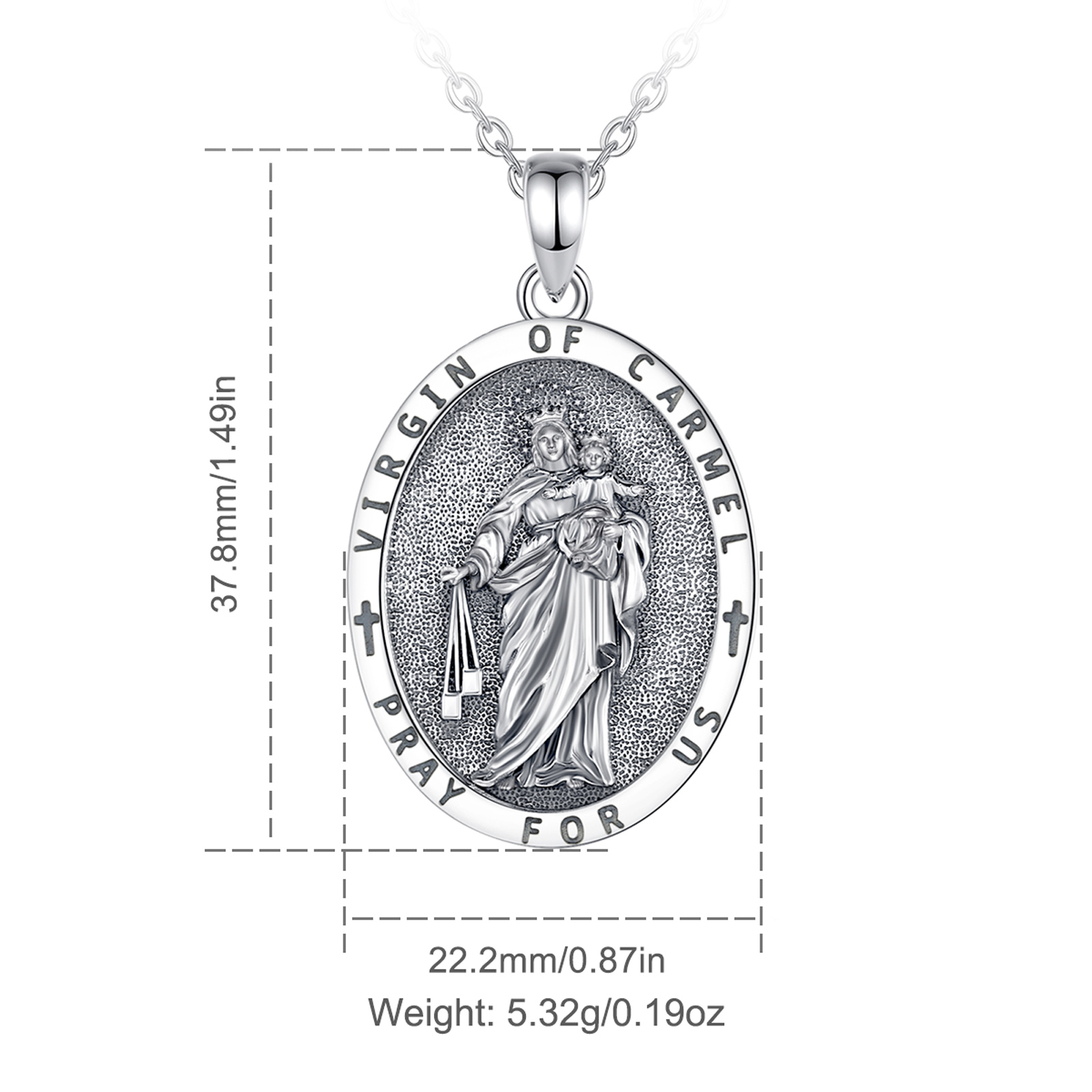 Eudora 925 argent Sterling vie - 925 Sterling Silver Chain Necklace Men avis et prix