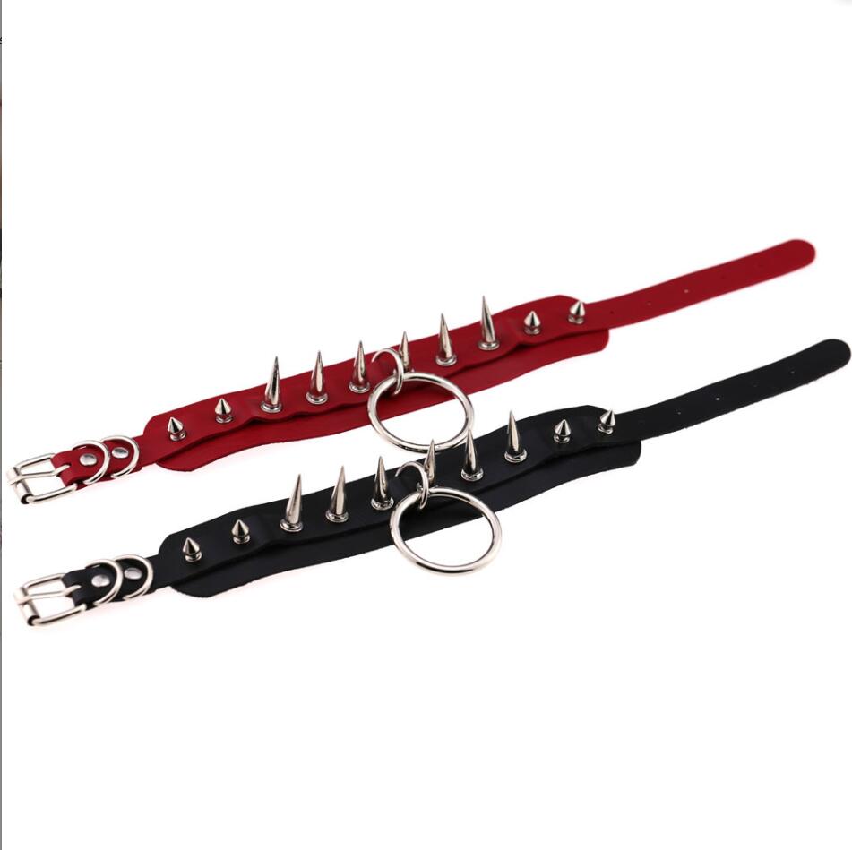 Tour de cou clouté à pointes l - Goth Punk Spike Choker avis et prix