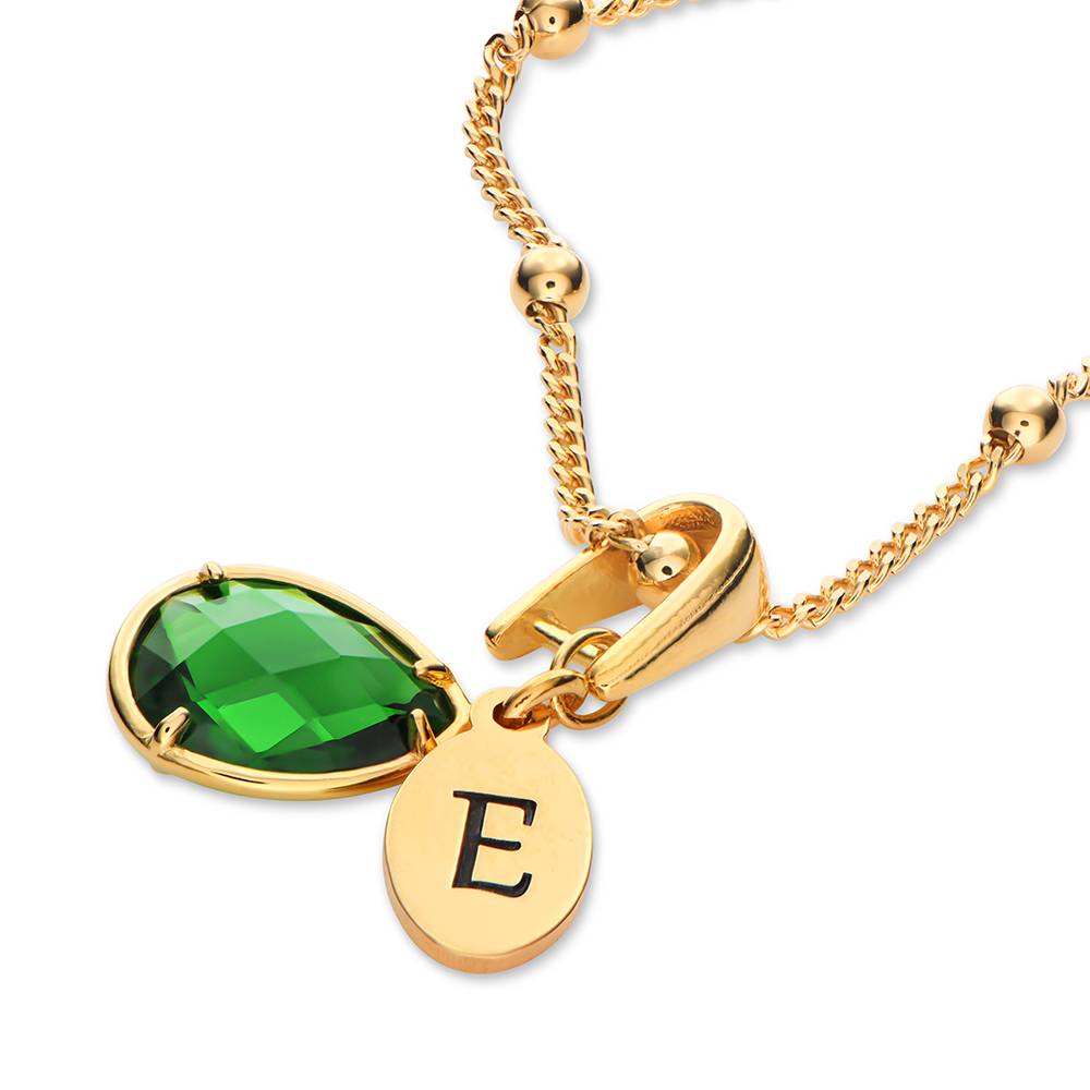Collier pendentif personnalisé - Initial Letter Necklace 18K Gold avis et prix