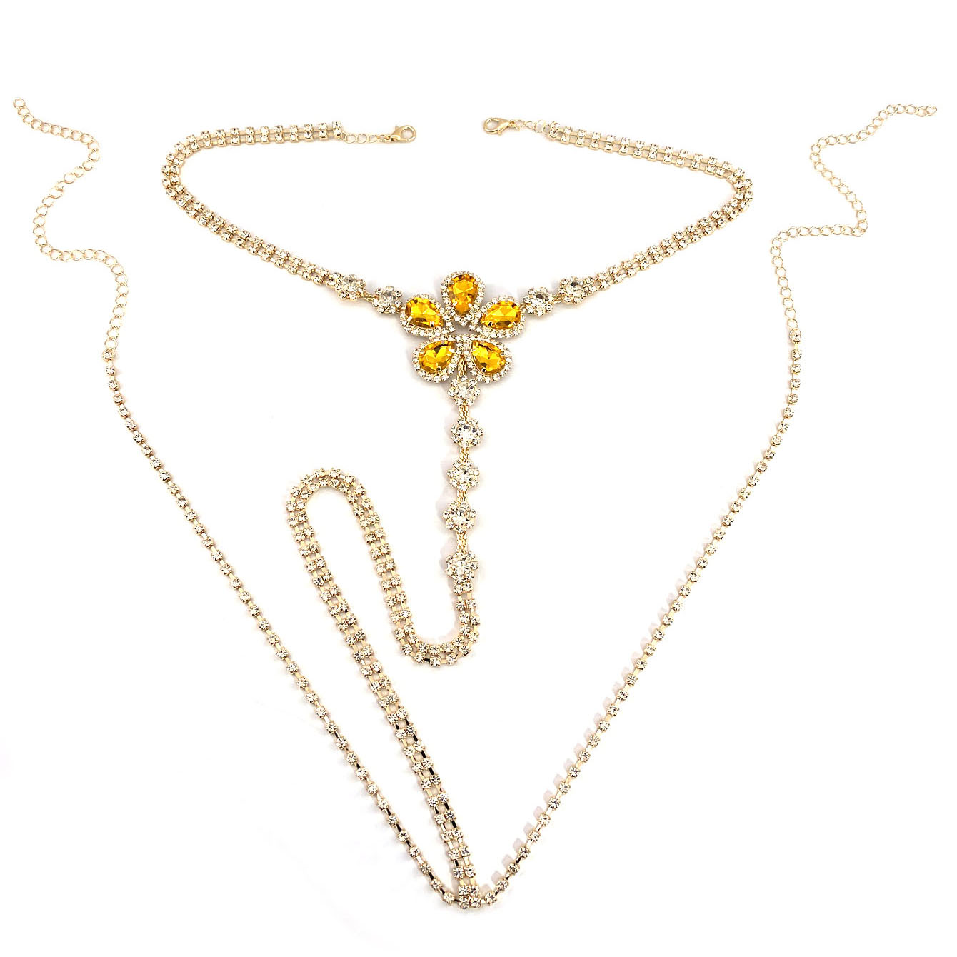 Ensemble string Sexy en strass - Body Jewelry avis et prix