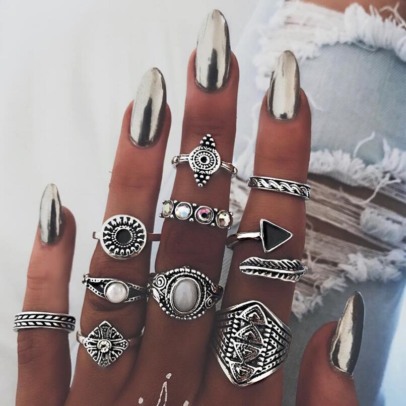Meyfflin Vintage Knuckle bague - Vintage Punk Knuckle Rings Set avis et prix