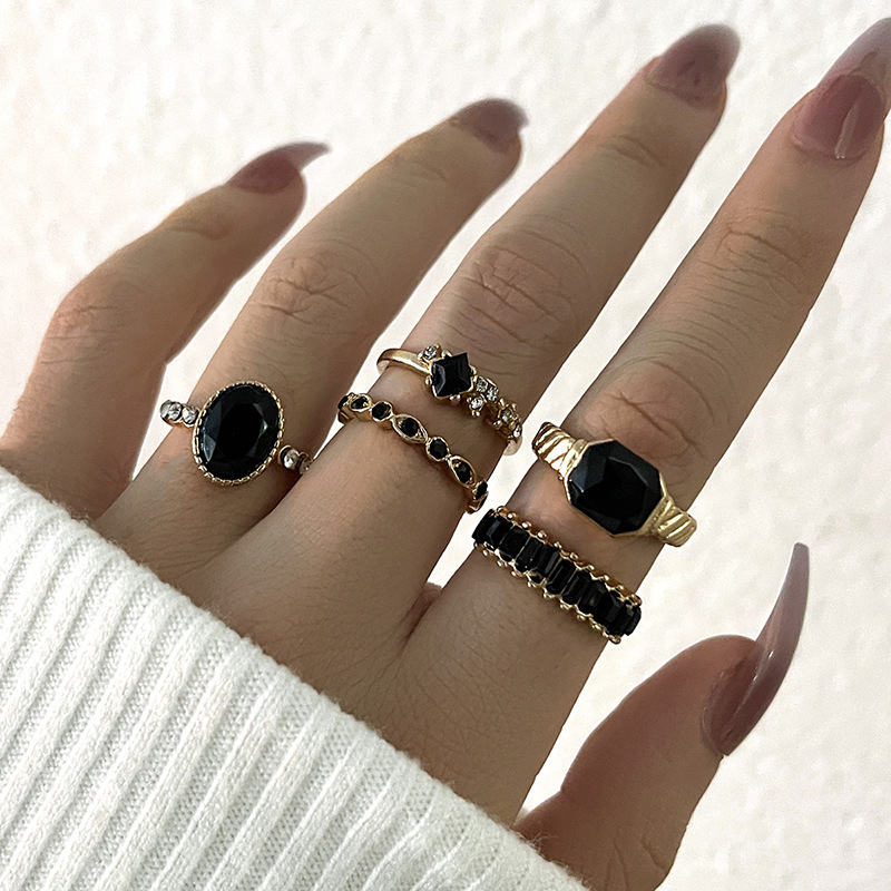 Ensemble de bagues pour femmes - Vintage Punk Knuckle Rings Set avis et prix