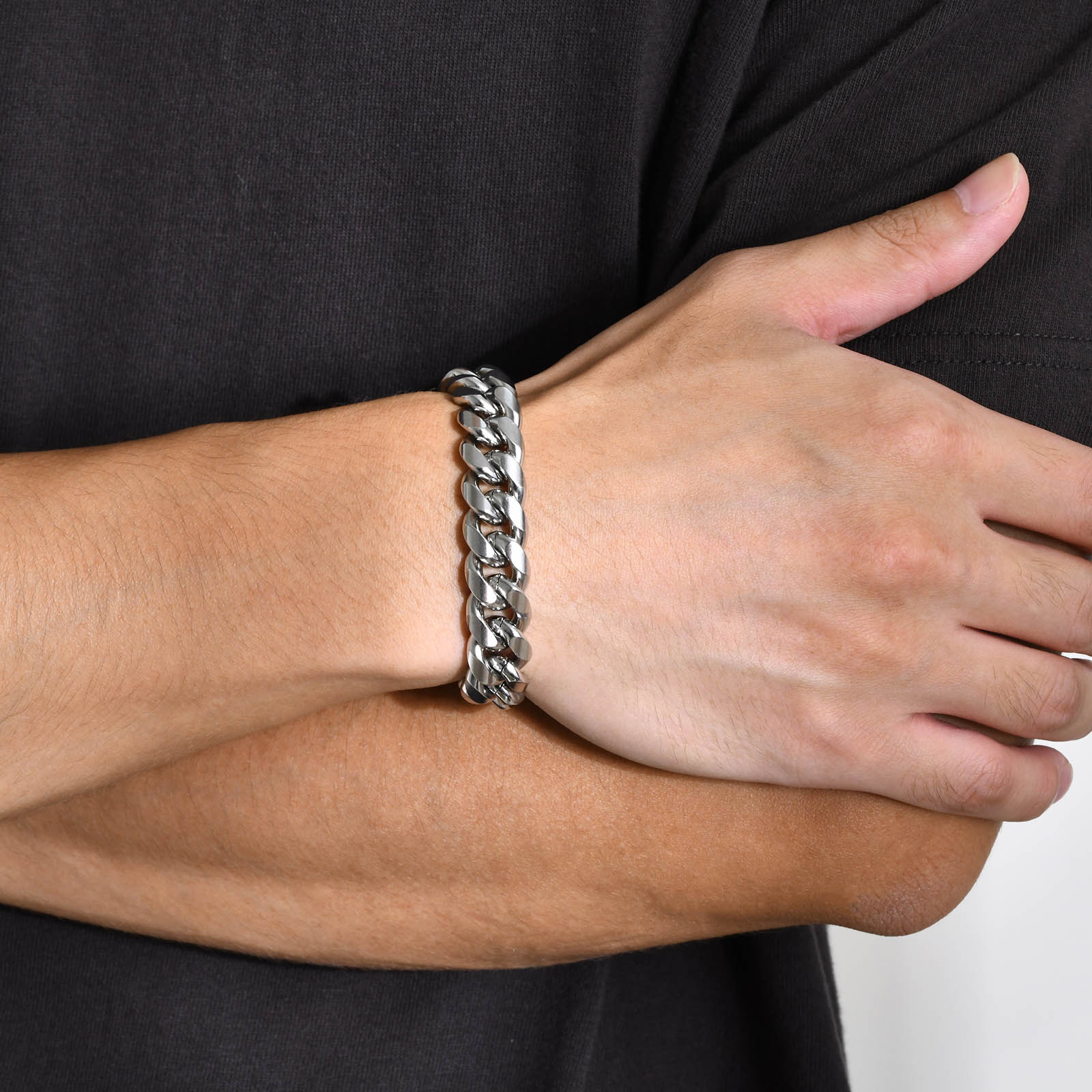 Bracelet à chaîne cubaine pour - Cuban Link Chain 12Mm avis et prix