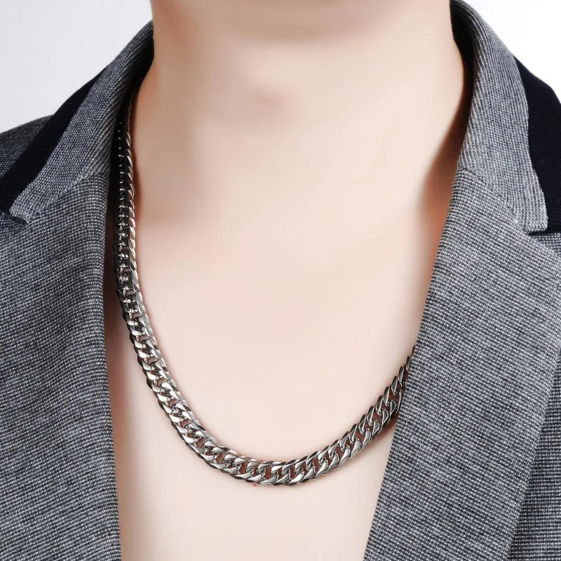 Collier chaîne cubaine en arge - Cuban Link Chain 12Mm avis et prix