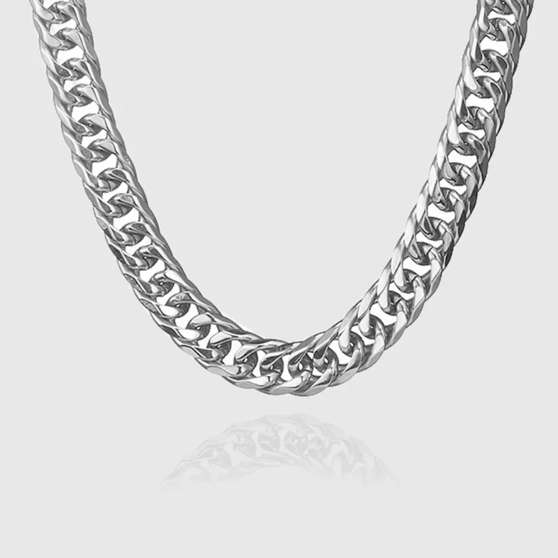 Collier chaîne cubaine en arge - Cuban Link Chain 12Mm avis et prix