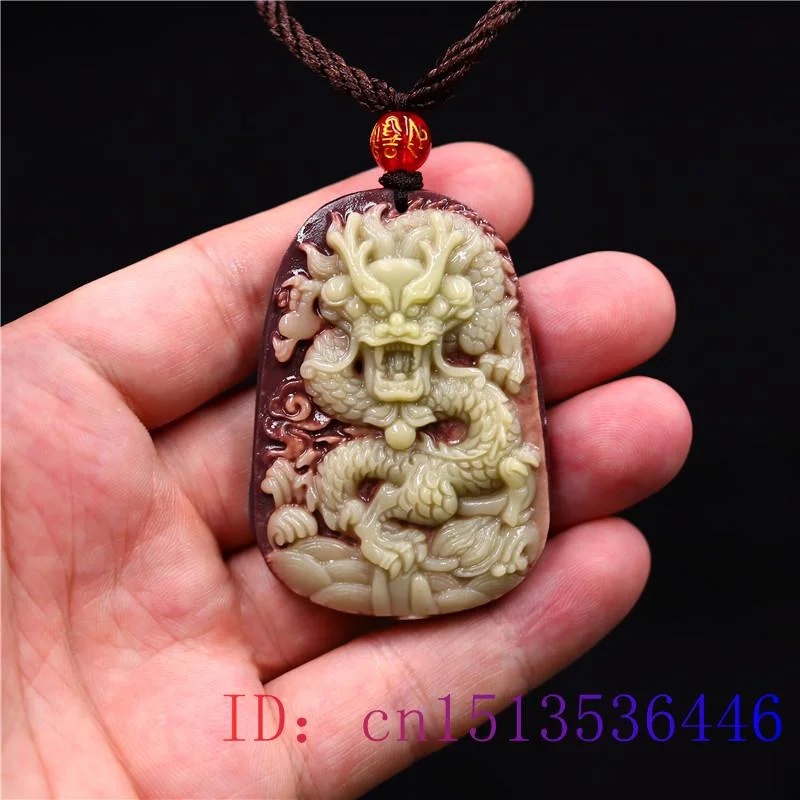 Robe violette Jade Dragon pend - Necklaces avis et prix