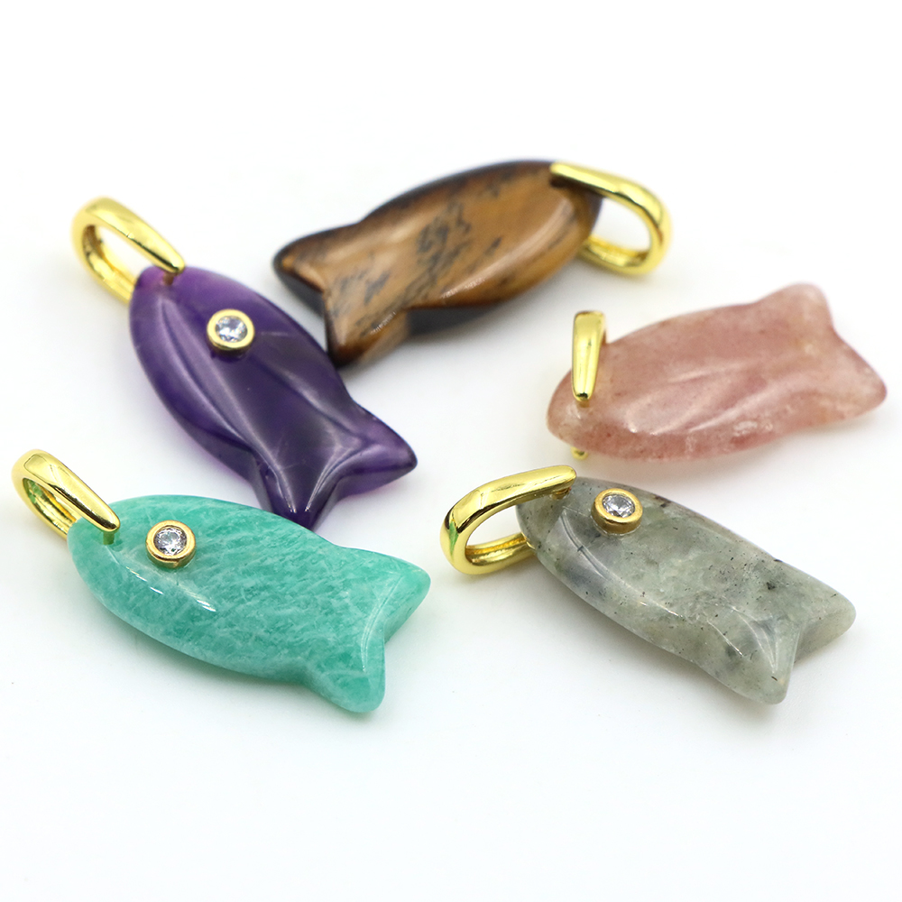 Pendentif en pierre naturelle  - Crystal Pendant Necklace Natural Stone avis et prix