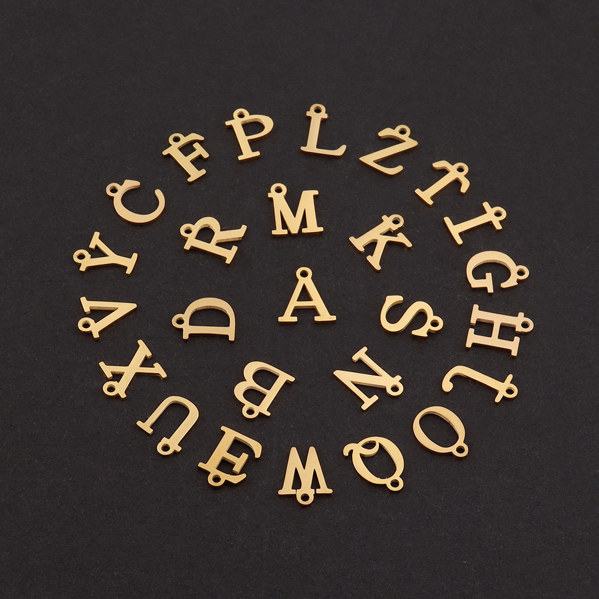 Collier Pendentif Cœur Initial - Initial Letter Necklace 18K Gold avis et prix