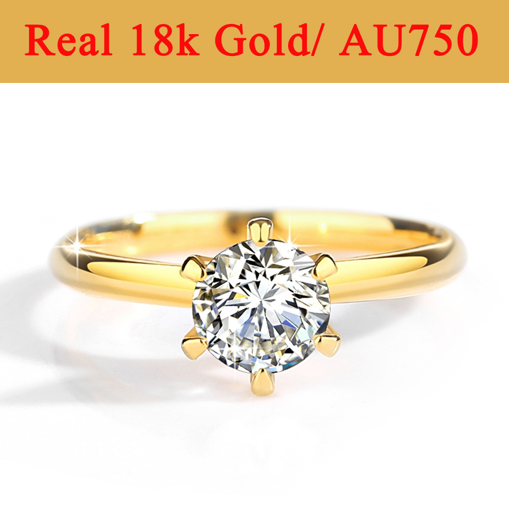 Bagues Moissanite en or vérita - Moissanite Engagement Ring 1 Carat avis et prix