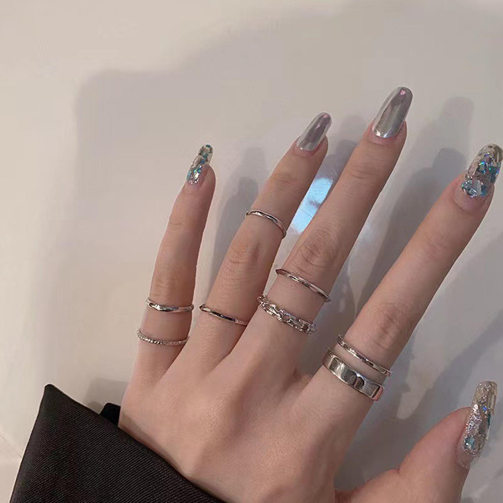 Ensemble de bagues Hip Hop pou - Vintage Punk Knuckle Rings Set avis et prix